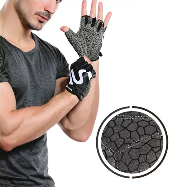 Fitness Gloves Anti-Callus Half Finger Cycling Breathable