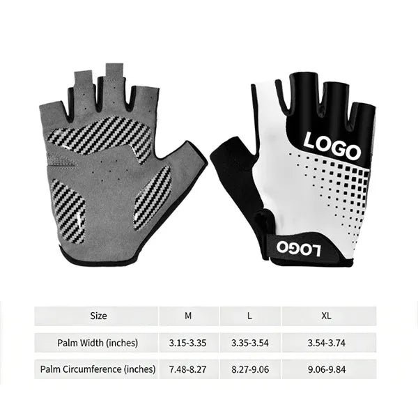 New 4D Silicone Anti-Slip Half-Finger Outdoor Cycling Gloves