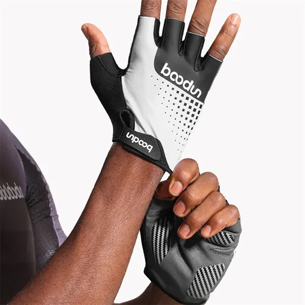 New 4D Silicone Anti-Slip Half-Finger Outdoor Cycling Gloves