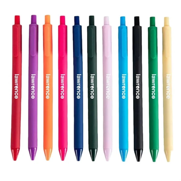 Macaron Gel Pen Black Ink Custom Logo