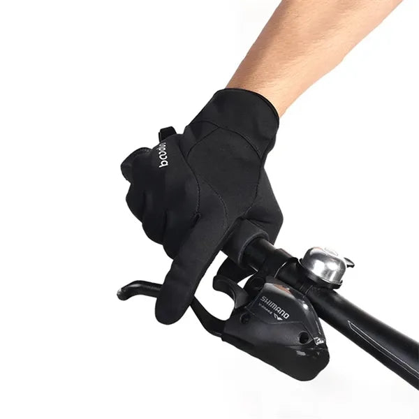 Winter Warm Full Finger Gloves Windproof Touchscreen Cycling