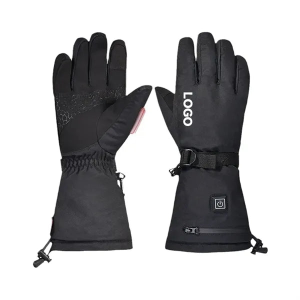New USB Heated Gloves 3 Temp Control Warm Outdoor Ski
