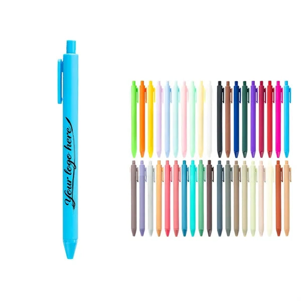 Pastel Push-Down Gel Pen