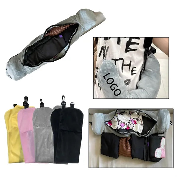 Travel Compact Storage Bag For Clothes And U Shaped Pillow