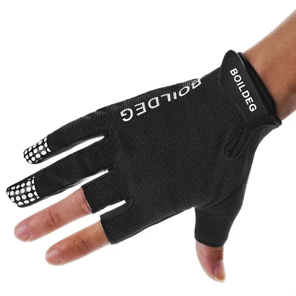 3-Finger LED Fishing Gloves Non-Stick Bait Anti-Slip