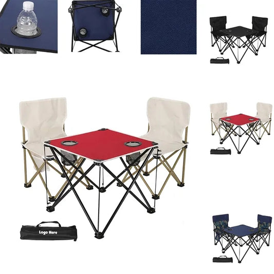 Folding Camping Table and Chairs Set