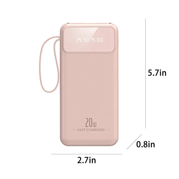 120W Super Fast Charging 20000mAh Power Bank
