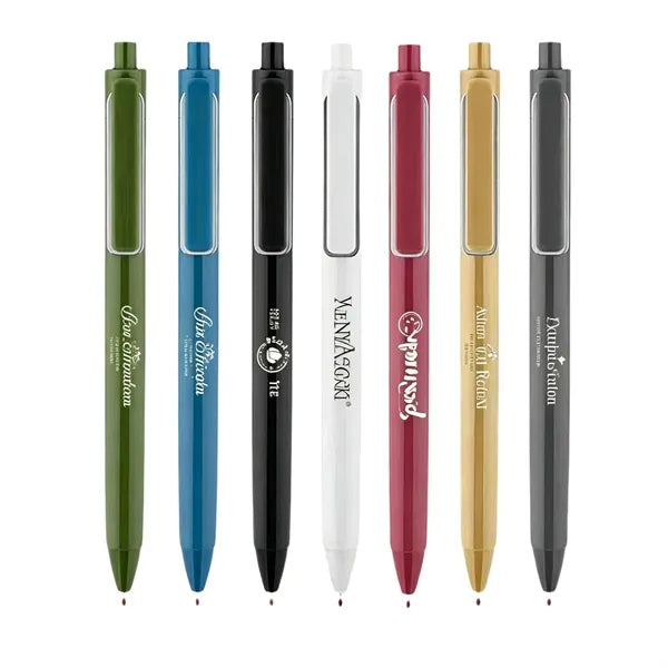 Logo Click Pen - Plastic