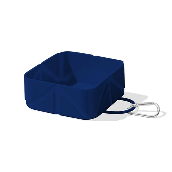 Square Collapsible Pet Bowl