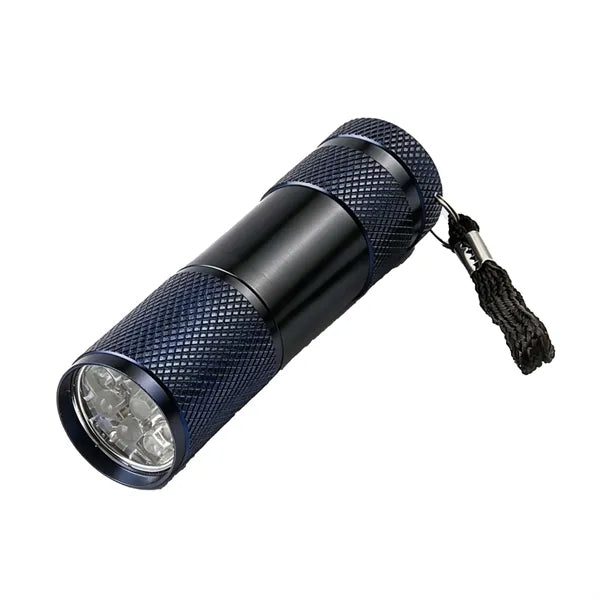 Portable Mini Aluminum LED Flashlight w/Lanyard