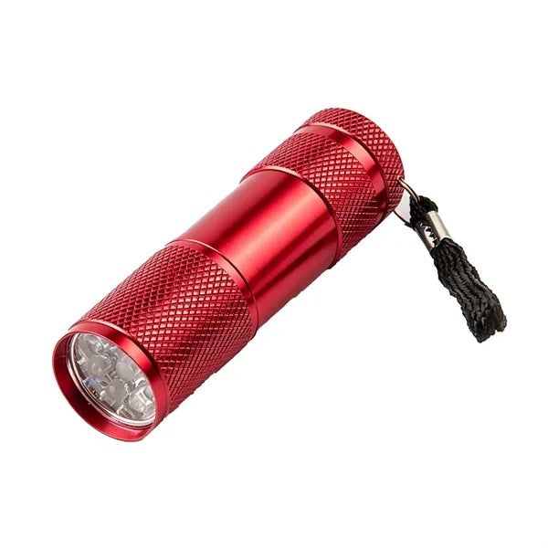 Portable Mini Aluminum LED Flashlight w/Lanyard