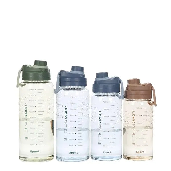 60/75 oz Large Gallon Plastic Water Bottle with Chug Lid
