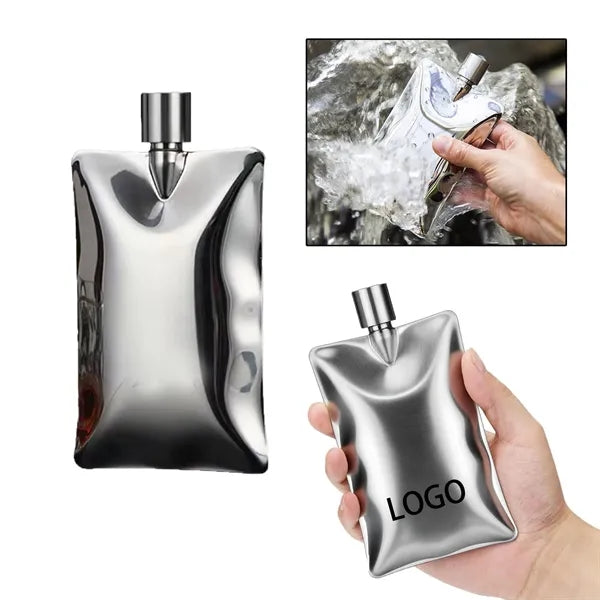 Portable Stainless Steel Wine Flask