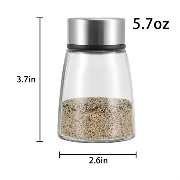 6oz Glass Seasoning Shaker Jar