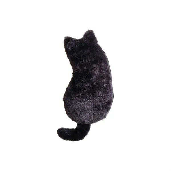 Furry Cat Shaped Pencil Case