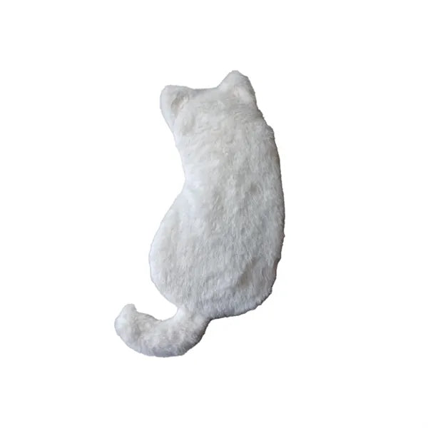Furry Cat Shaped Pencil Case