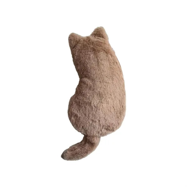 Furry Cat Shaped Pencil Case