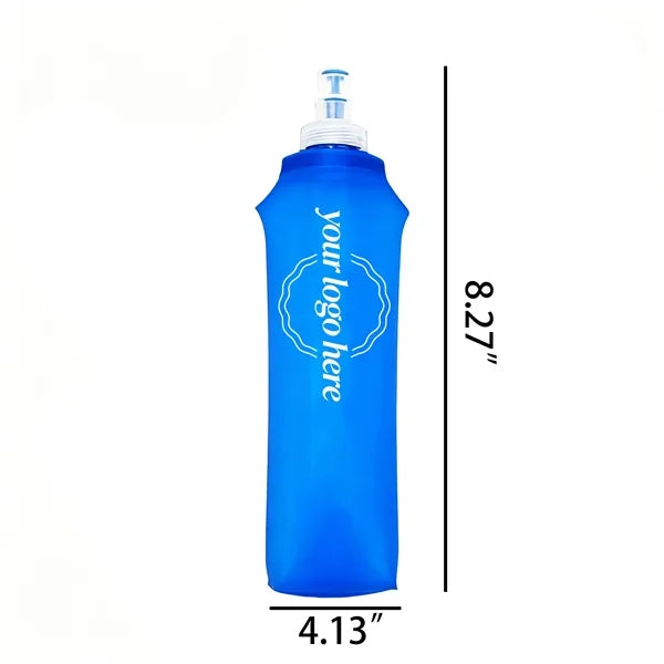 14 oz Collapsible TPU Soft Flask Water Bottle for Running