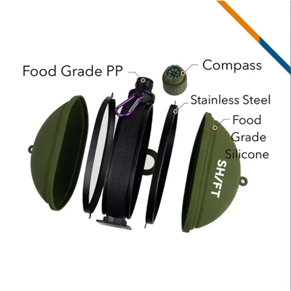 Compins Collapsible Water Bottle - 20 OZ