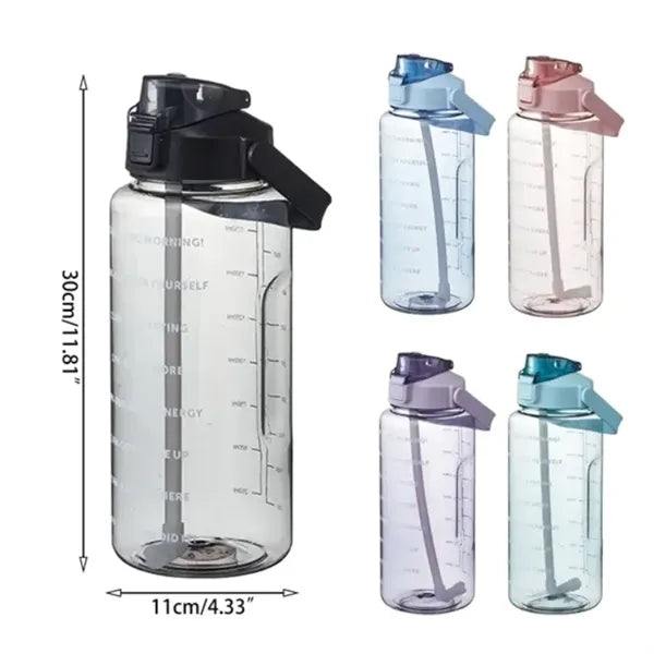 Generous 67oz Clear Drinking Bottle