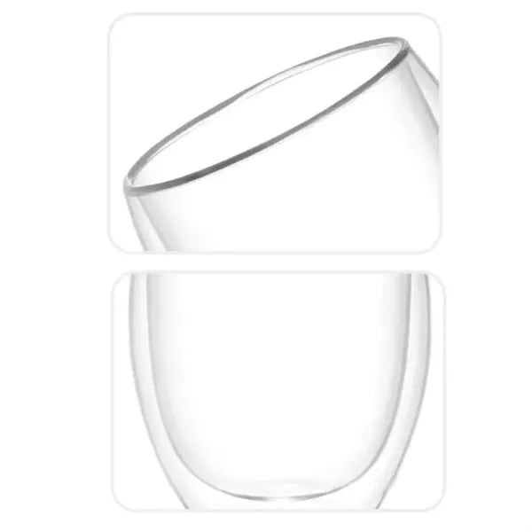 15 oz. Double Wall Glass Tumbler with Custom Logo