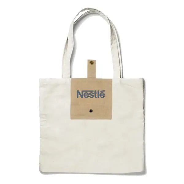 Canvas Foldable Tote Bag 8 Oz