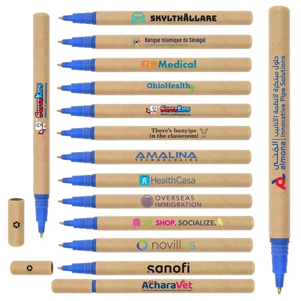 Cardboard Barrel Pen