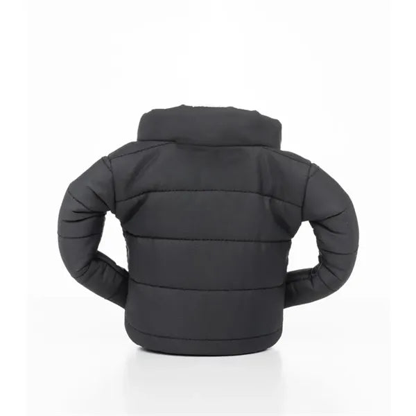Zip Puffer Can Cooler