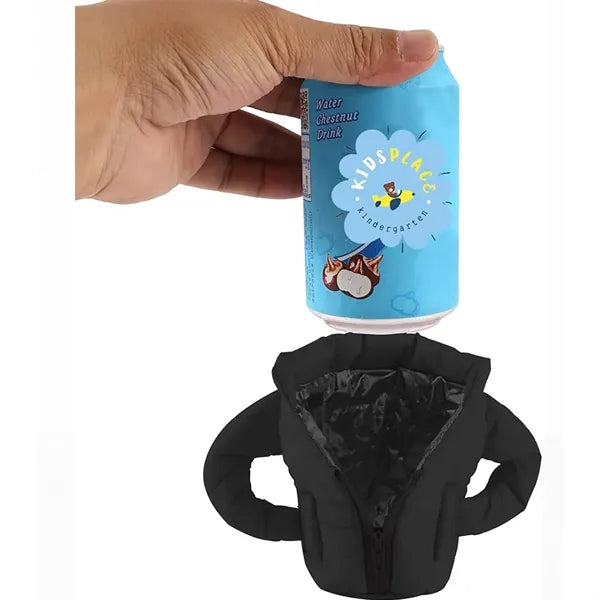 Zip Puffer Can Cooler