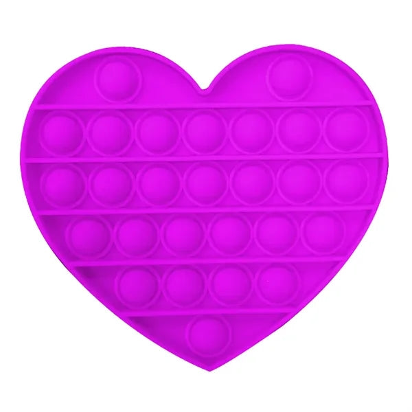 Pop It Fidget Toy - Heart Full color