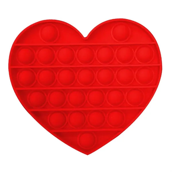 Pop It Fidget Toy - Heart Full color