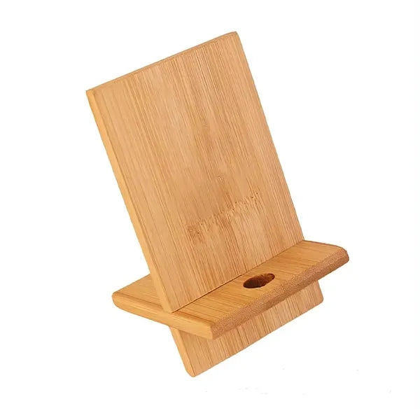 Portable Adjustable Wooden Phone Stand