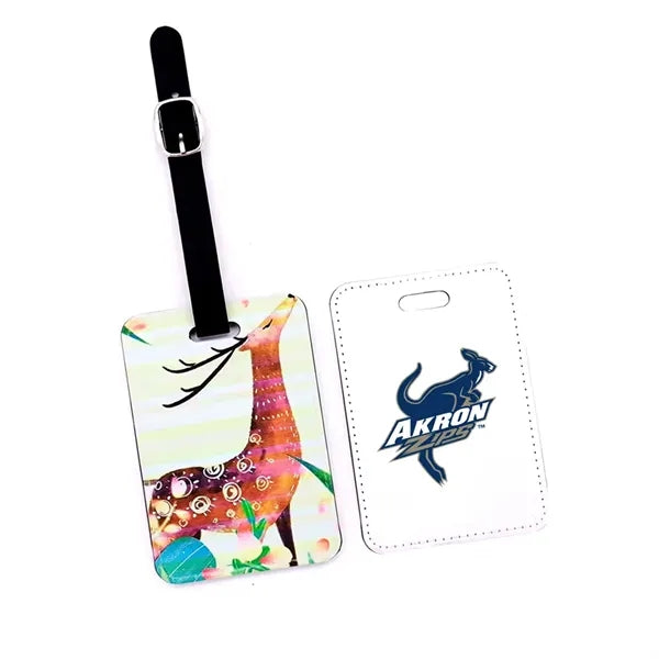 Sublimation Leatherette Luggage Tag