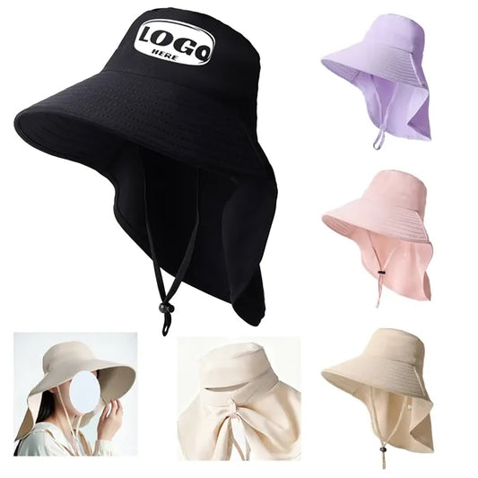 Sun Protection Hat with Neck Flap