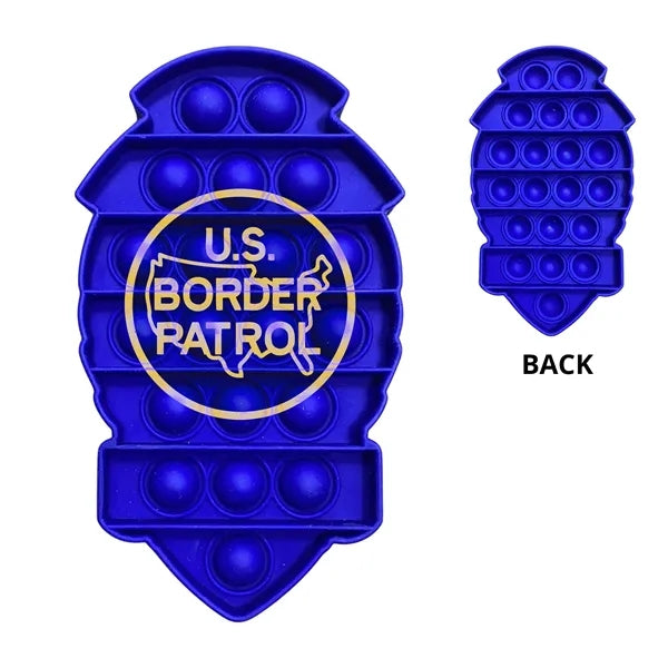 Pop It Fidget Toy - Badge Full color