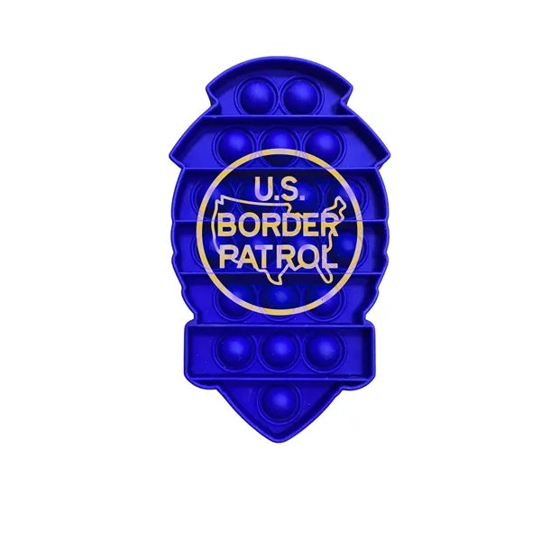 Pop It Fidget Toy - Badge Full color