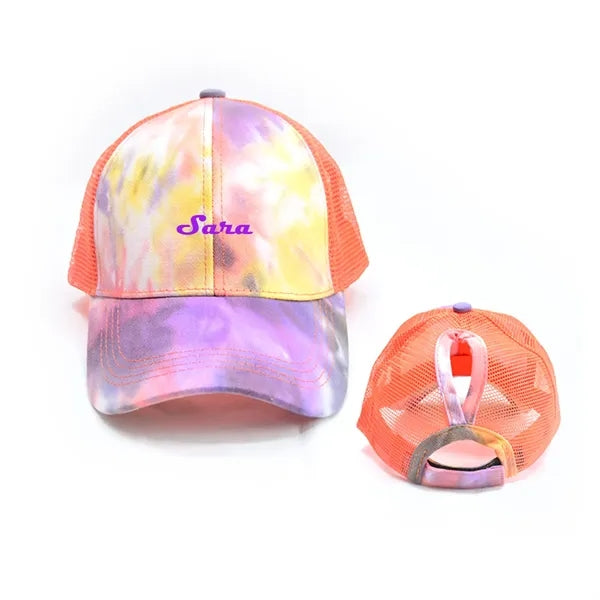 Tie Dyed Baseball Caps