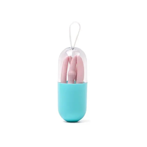 CapsuleSip Collapsible Travel Straw Kit