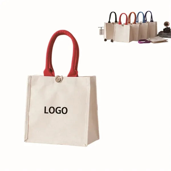 Colorful hand-held three-dimensional tote bag