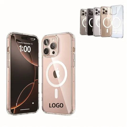 IPhone 17 Transparent Magnetic Phone Case