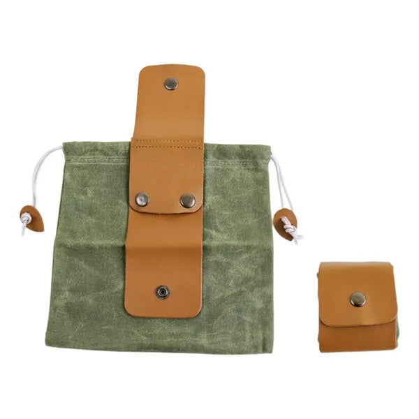 Collapsible Canvas Foraging Pouch