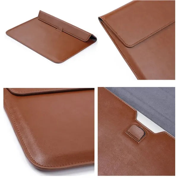 Sleeve Laptop Bag Pu Leather Briefcase