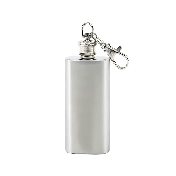 Jims Premium Keychain Flask Stainless Steel 2Oz