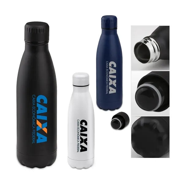 Vacuum Insulation Stainless Steel Water Bottle - 17oz