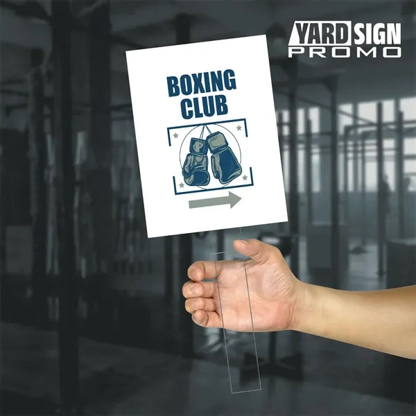 18x24 Custom Outdoor Yard Signs Boxing Club