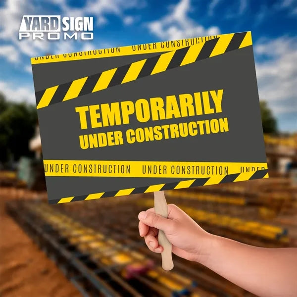 18x12 Custom Outdoor Yard Signs Under Construction
