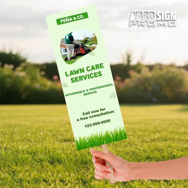 9x24 Custom Outdoor Yard Signs Lawn Care