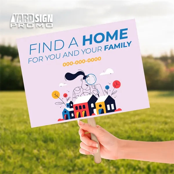 24x18 Custom Outdoor Yard Signs Home For You