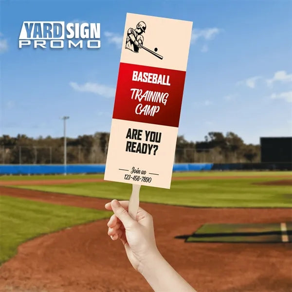 6x18 Custom Outdoor Yard Signs Training Camp
