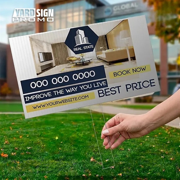 18x12 Custom Outdoor Yard Signs Best Price